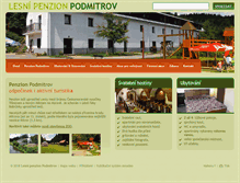 Tablet Screenshot of podmitrov.cz